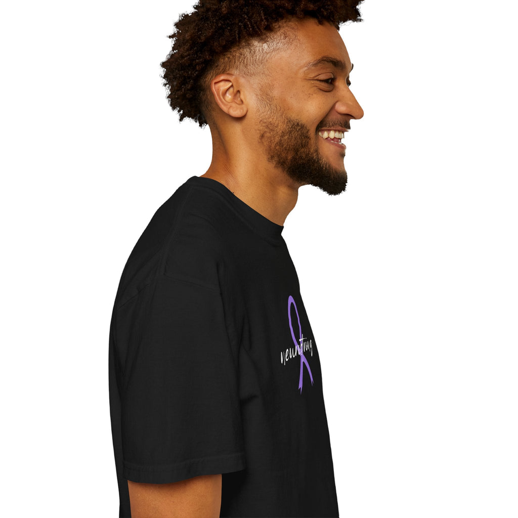 Neurostrong Epilepsy Awareness T-Shirt | Purple Ribbon Tee