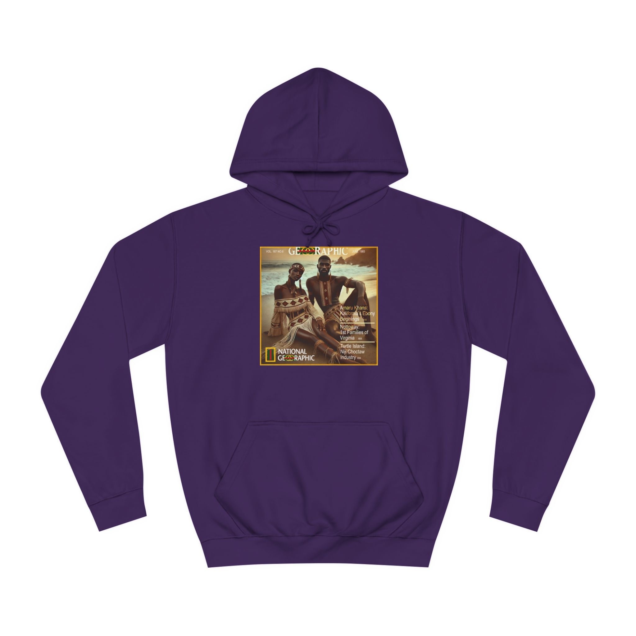 Amaru Turtle Island Unisex College Hoodie
