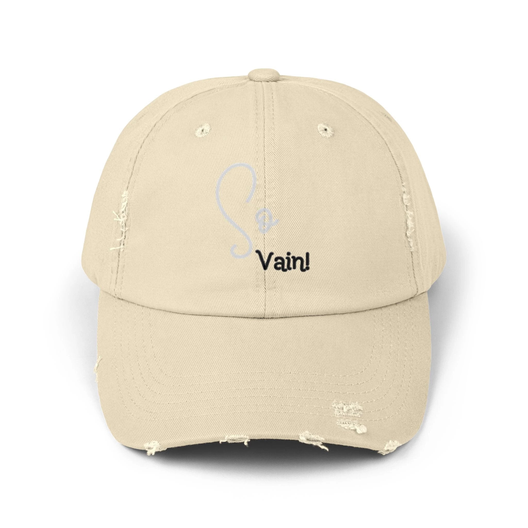 So vain Unisex Distressed Cap