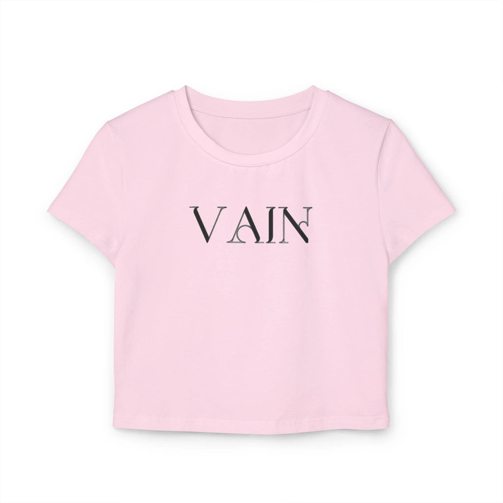 Vain Women's Trendy Crop Top, Stylish Fashion Top, Gift for Her, Summer Outfit, Casual Wear
