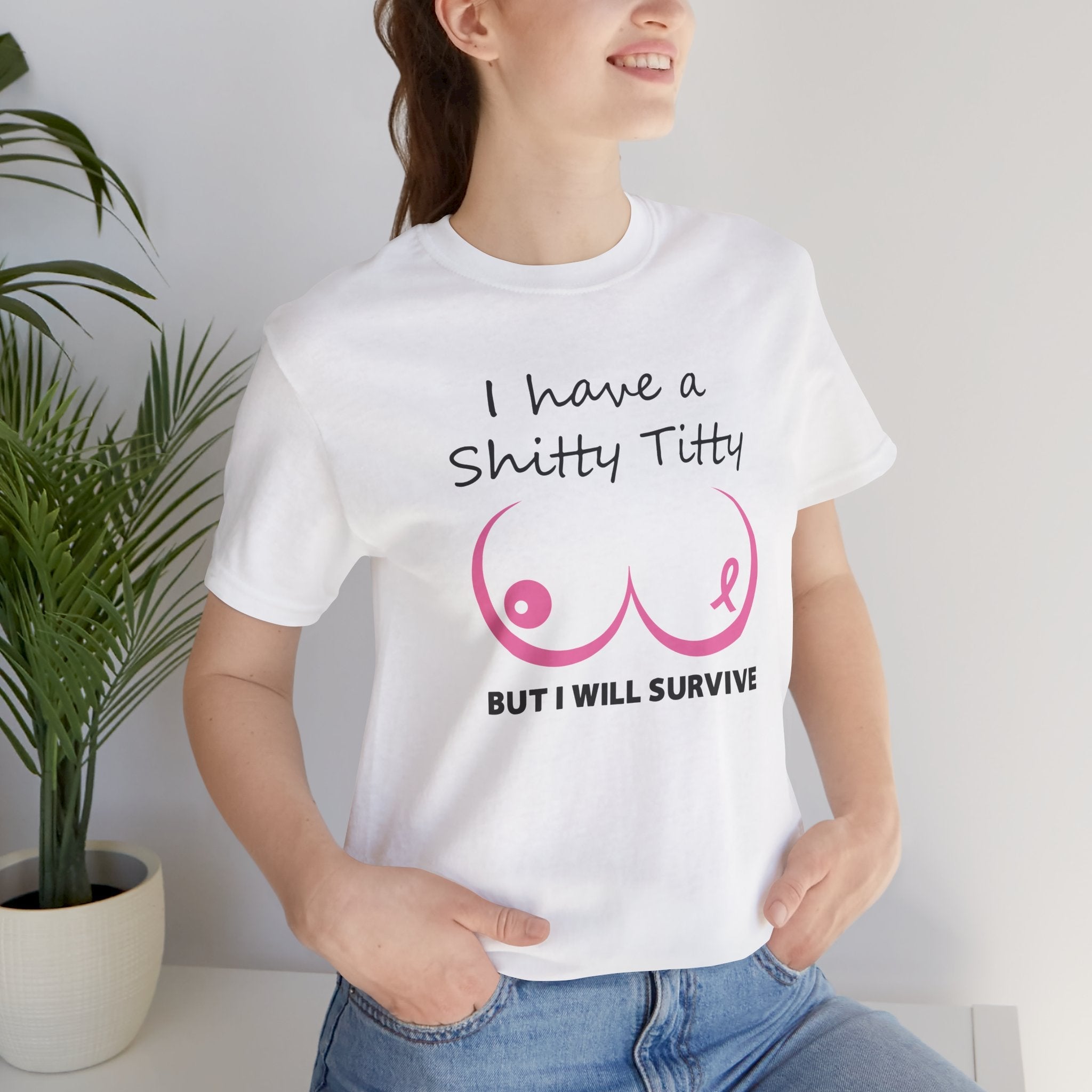Breast Cancer Awareness “Survivor Strength” Unisex Tee – Bella+Canvas 3001