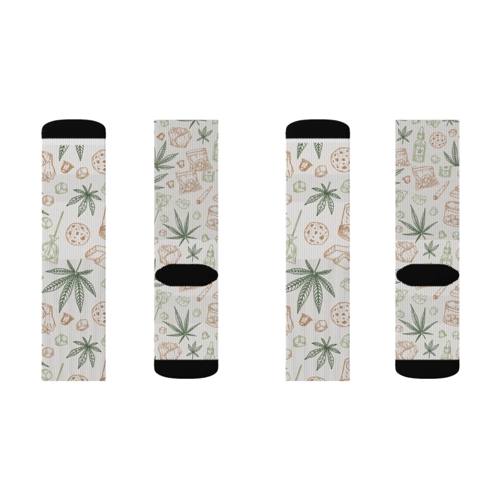 Retro Weed Socks