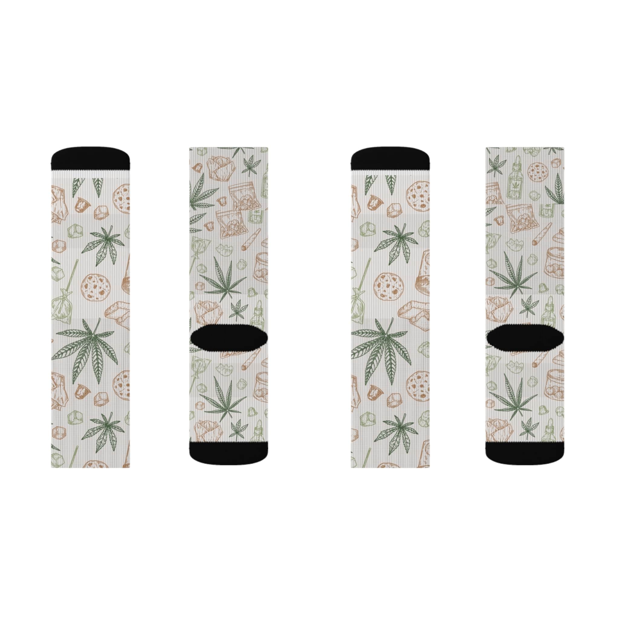 Retro Weed Socks
