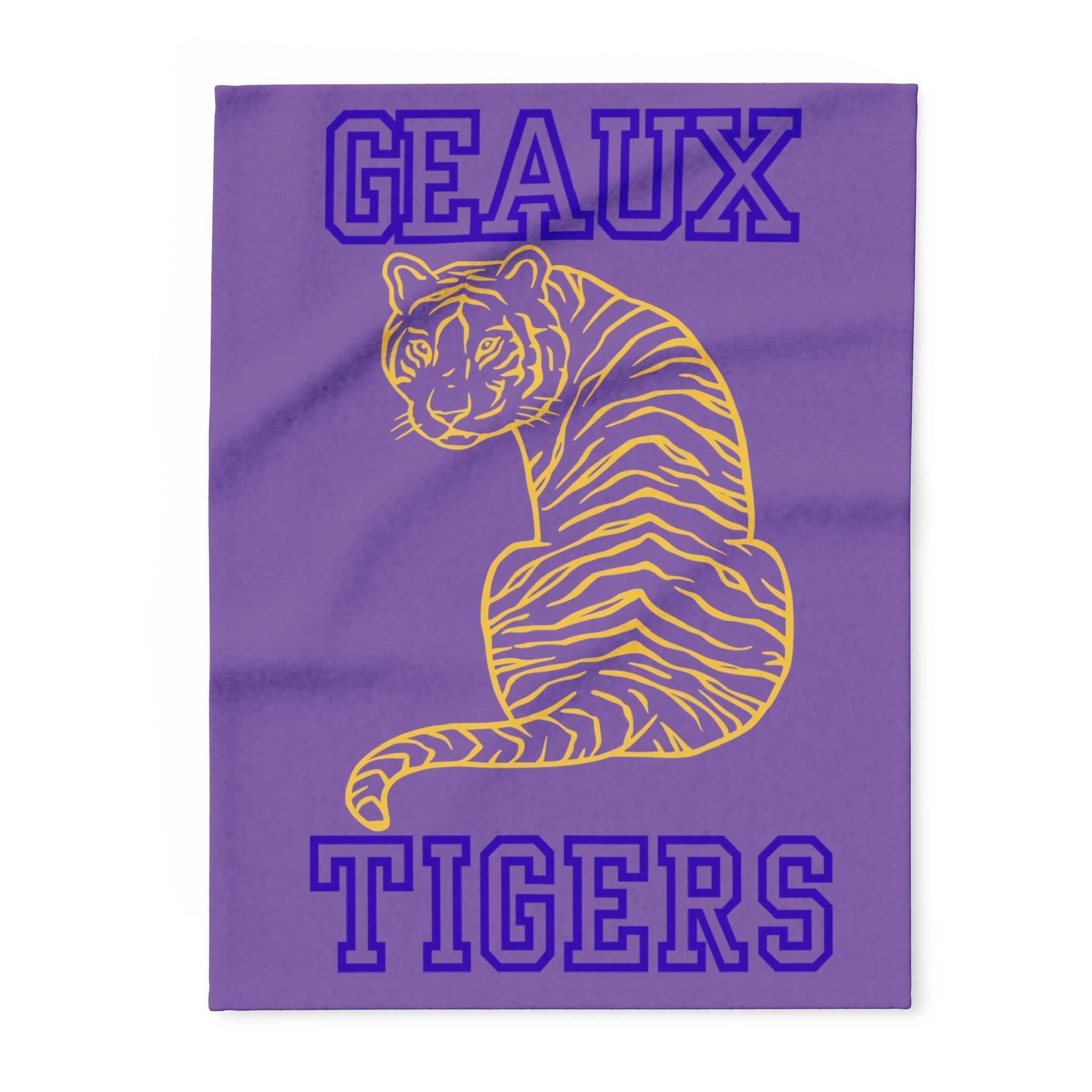 Geaux Tigers Purple