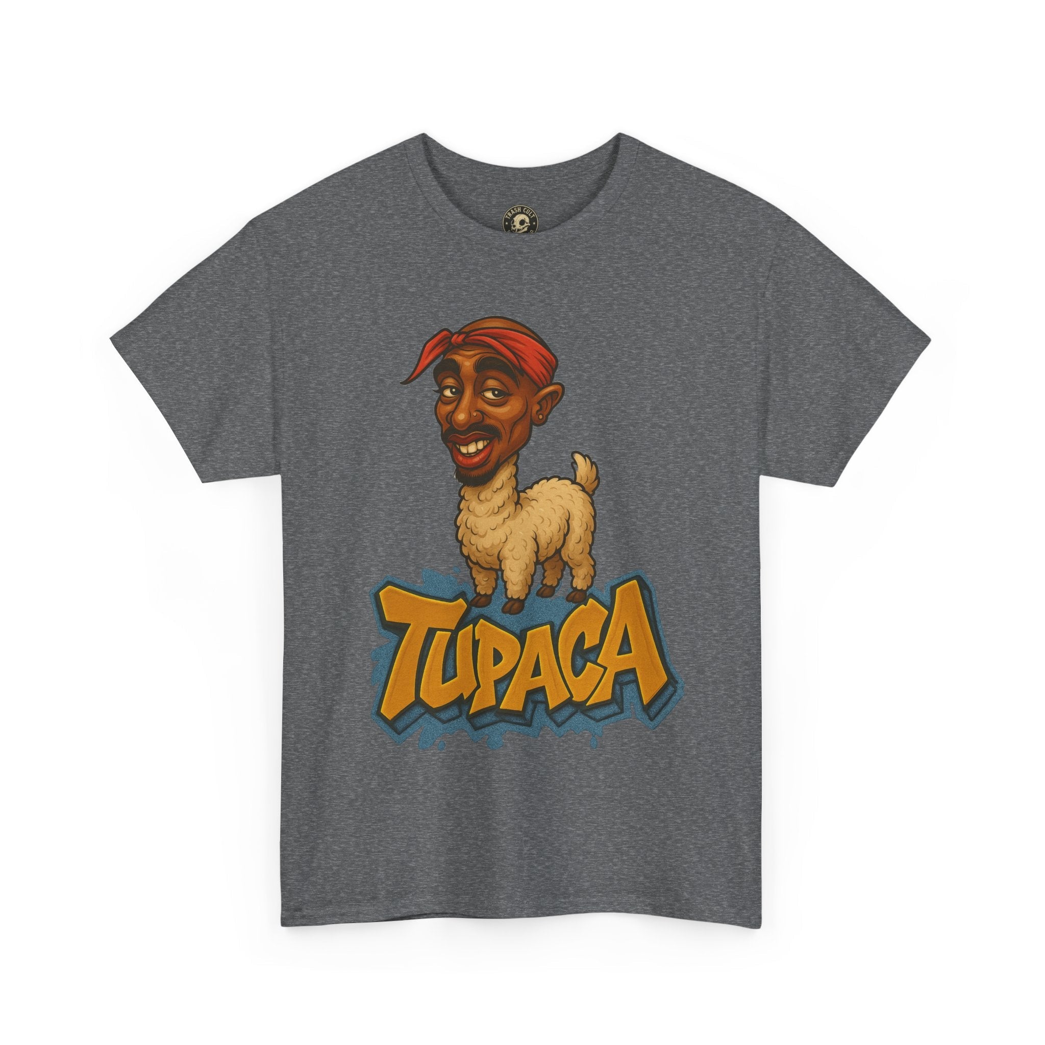 Tupaca Graphic Tee - Fun Unisex Cotton Shirt, Quirky Gift for Music Lovers, Streetwear Fashion, Cool Casual Wear, Hip Hop Band Merch