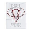Roll Tide Blanket White