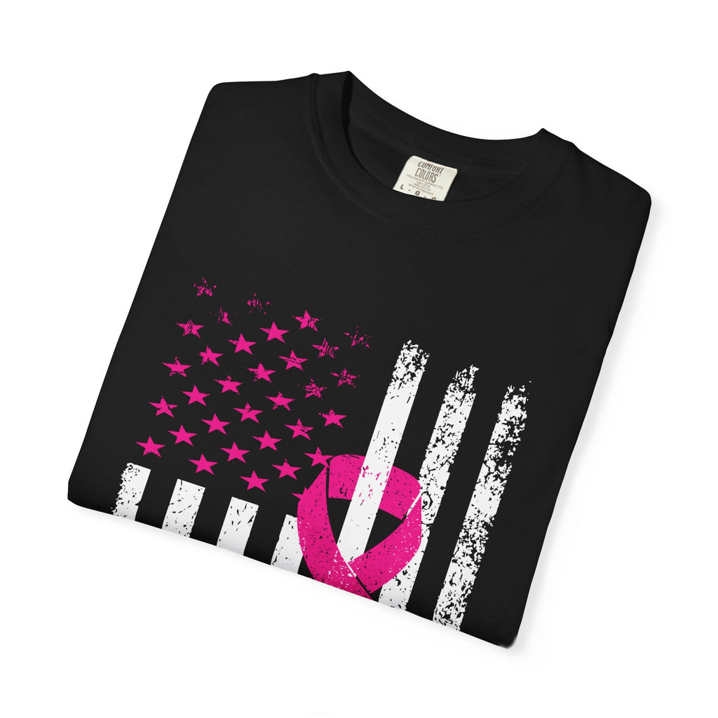 Unisex Breast Cancer Awareness Flag Tee