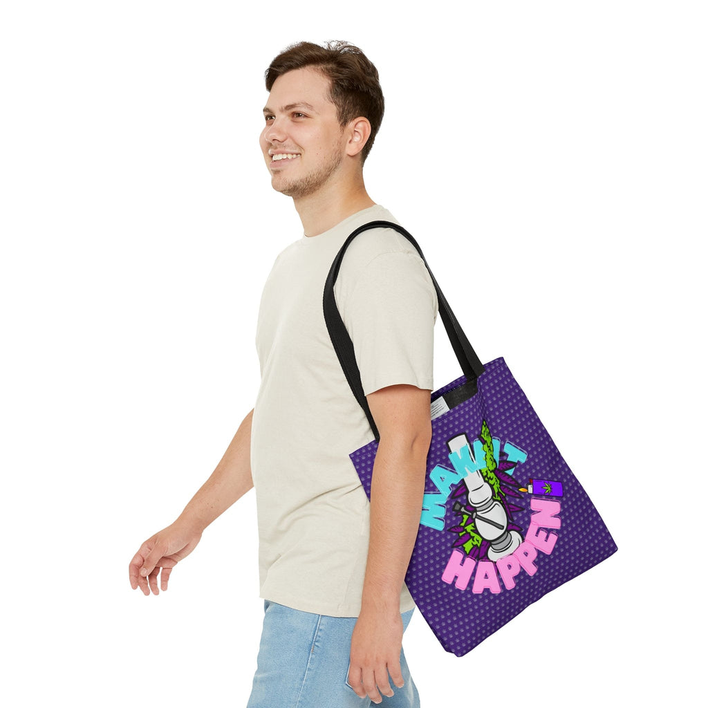 Make It Happen Cannabis Tote Bag