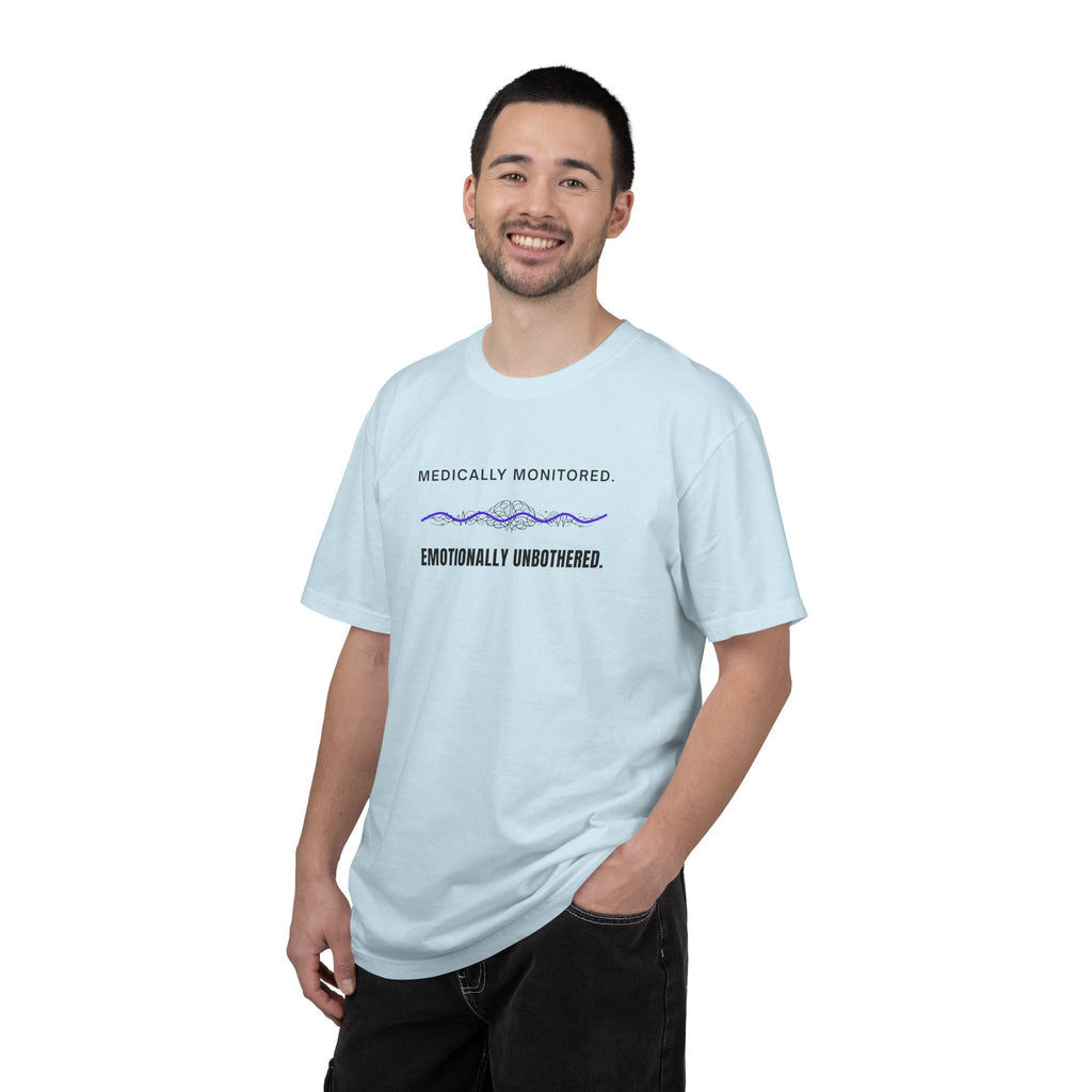 Medically Monitored. Emotionally Unbothered. – Epilepsy Awareness T-Shirt