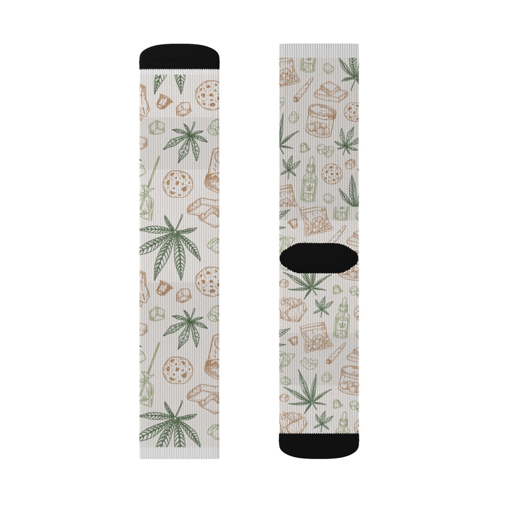 Retro Weed Socks