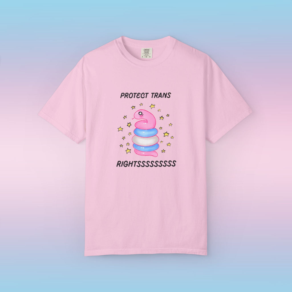 Protect Trans Rightssssss Snake Tee 🐍