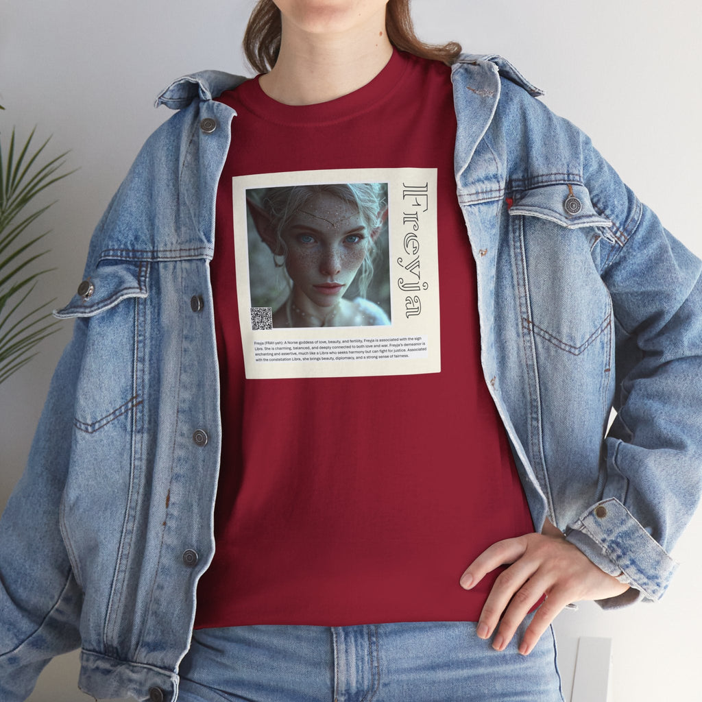 Freyja Aziza & Fae Unisex Heavy Cotton Tee
