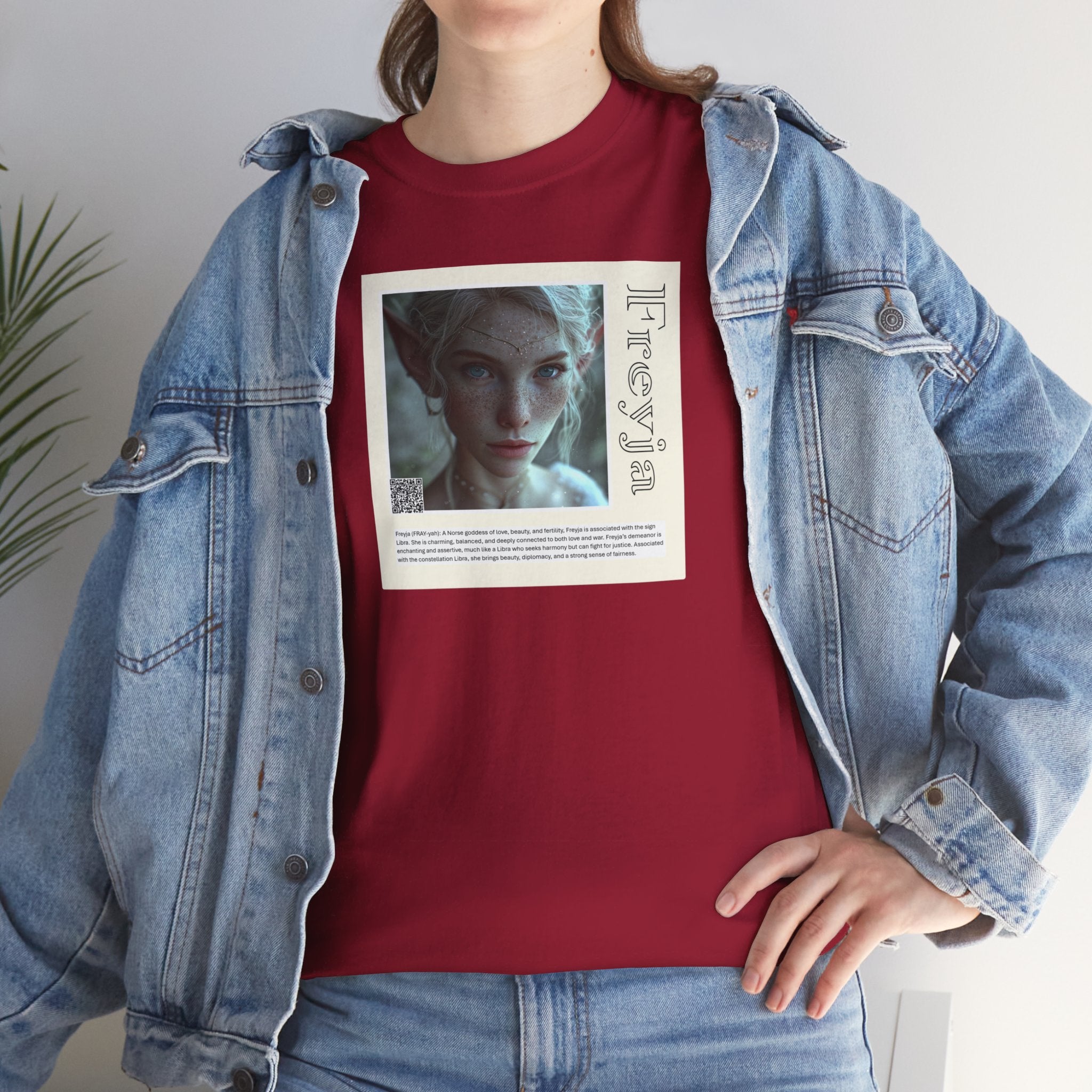 Freyja Aziza & Fae Unisex Heavy Cotton Tee