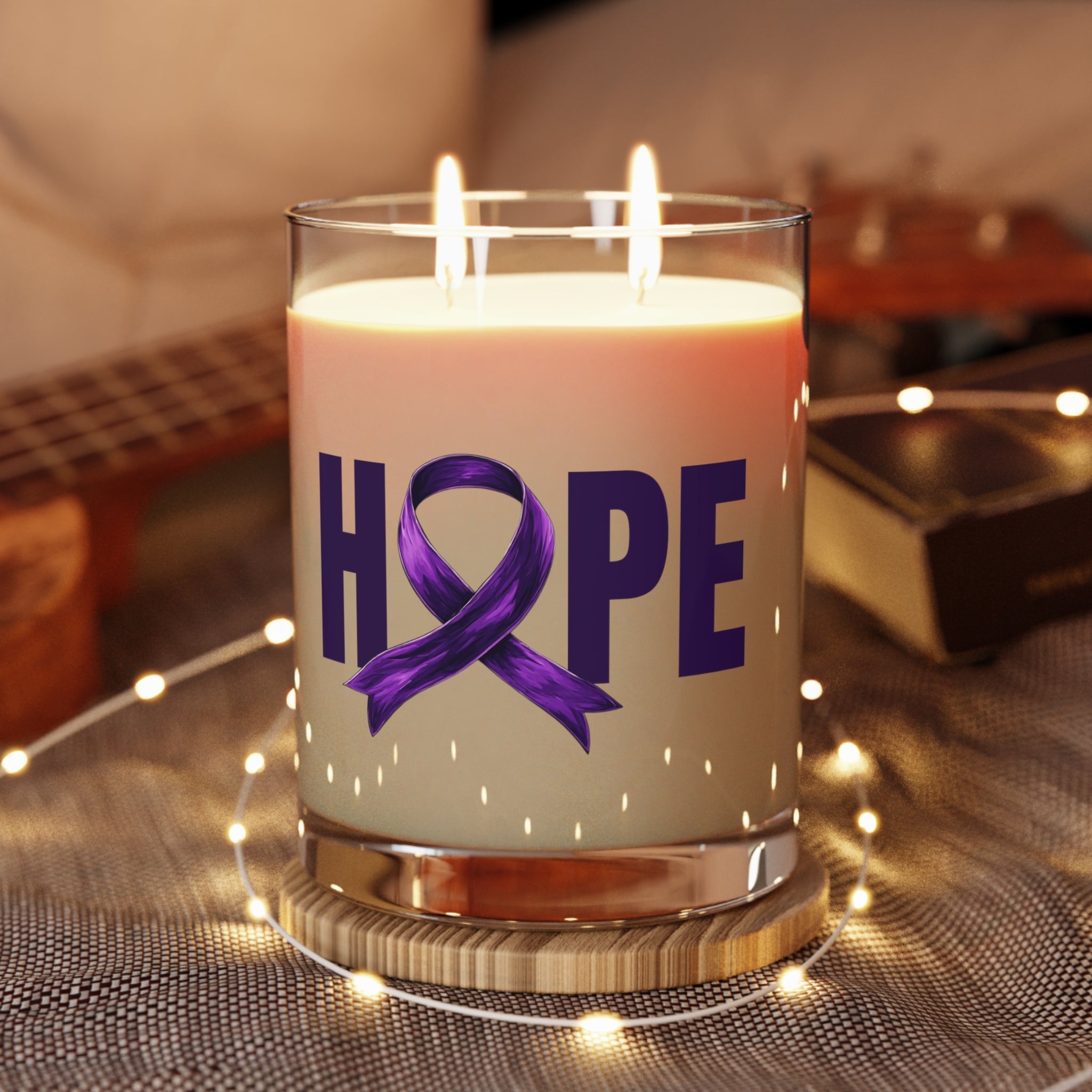 Epilepsy Awareness Hope Scented Candle