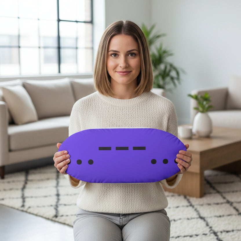 SOS Morse Pillow — Signal Received
