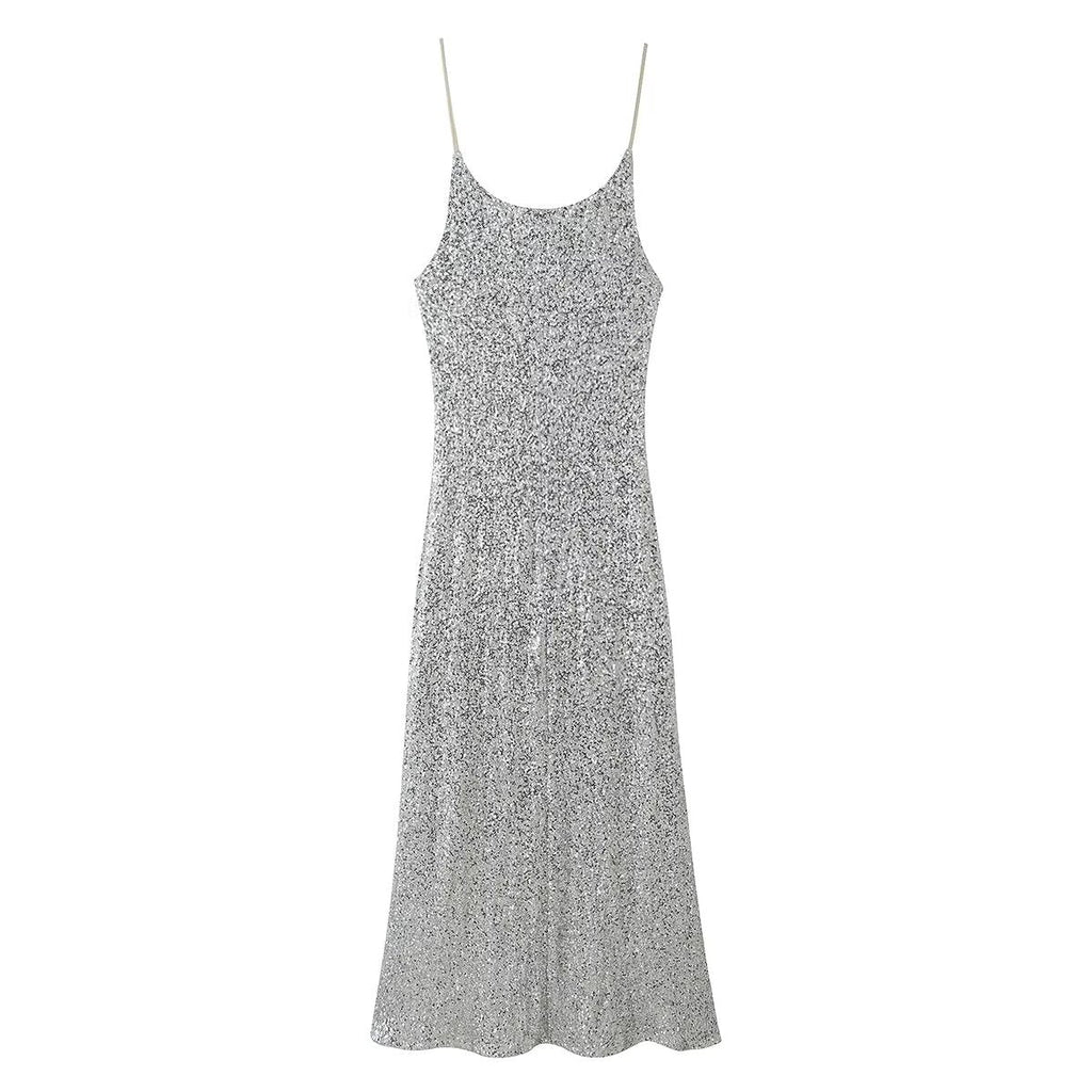 Women Clothing Top Sexy Beads Decoration Underwear Dress
