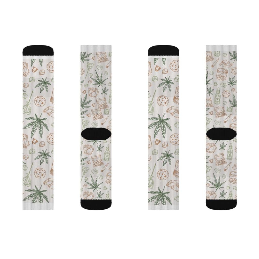 Retro Weed Socks