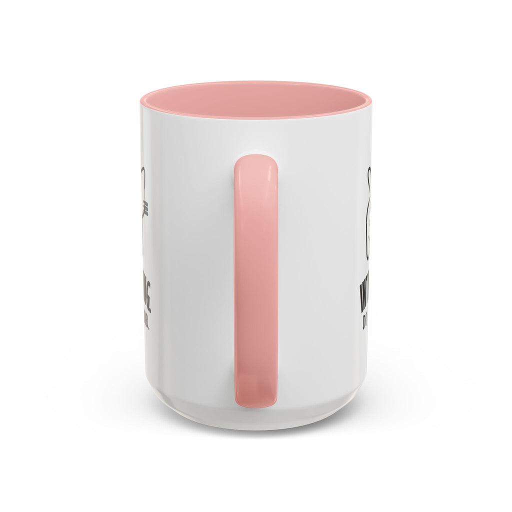 Introverting. Do Not Disturb. Two-Tone Cat Coffee Mug (11oz & 15oz)