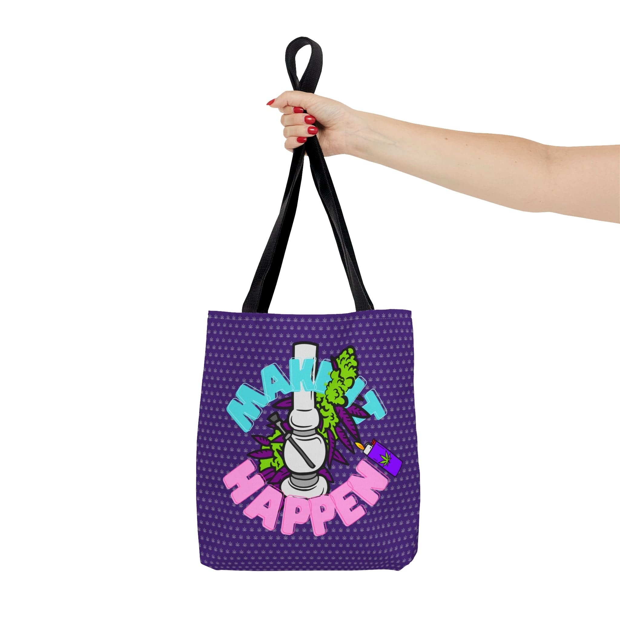 Make It Happen Cannabis Tote Bag