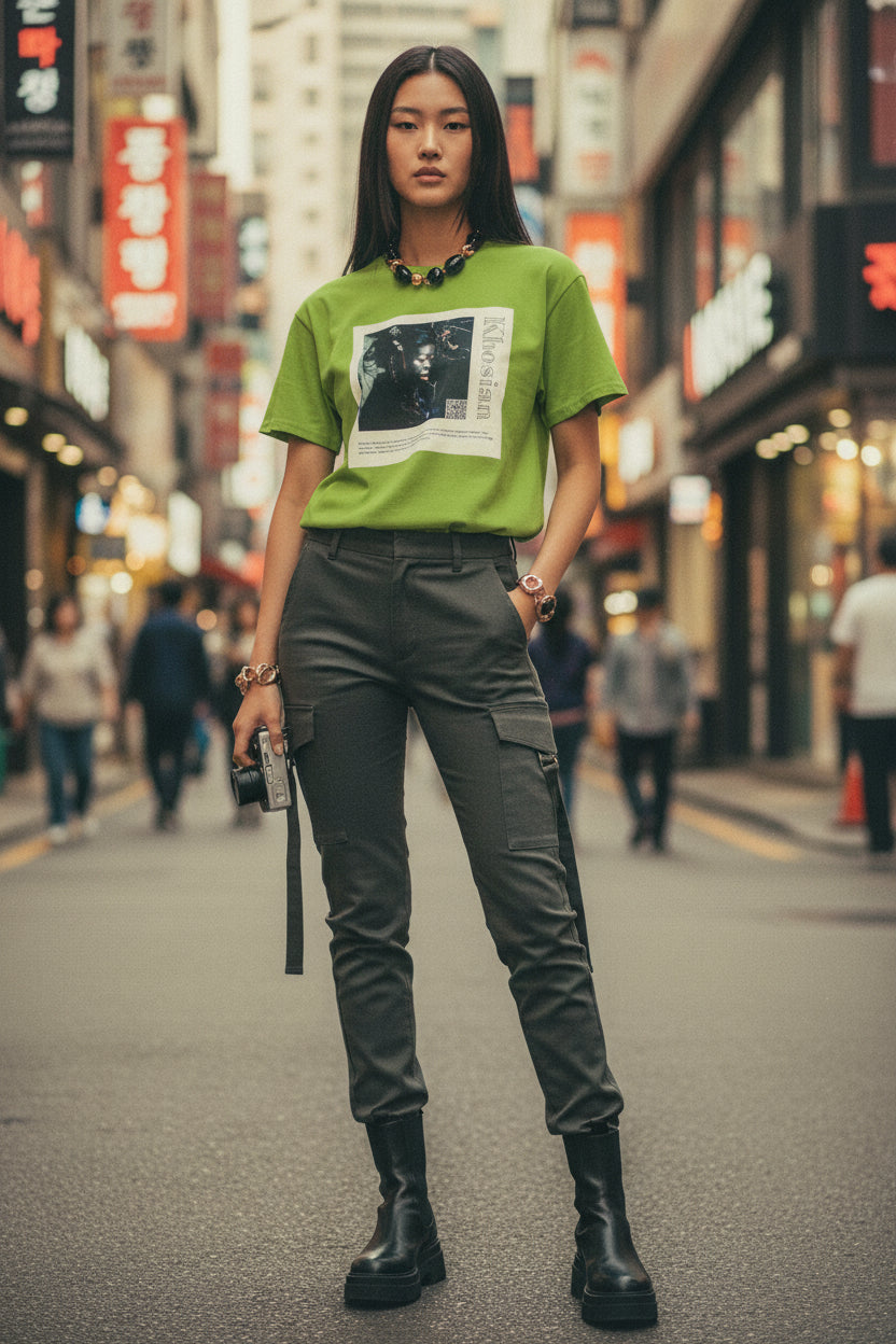 Khosian Aziza & Fae Unisex Heavy Cotton Tee