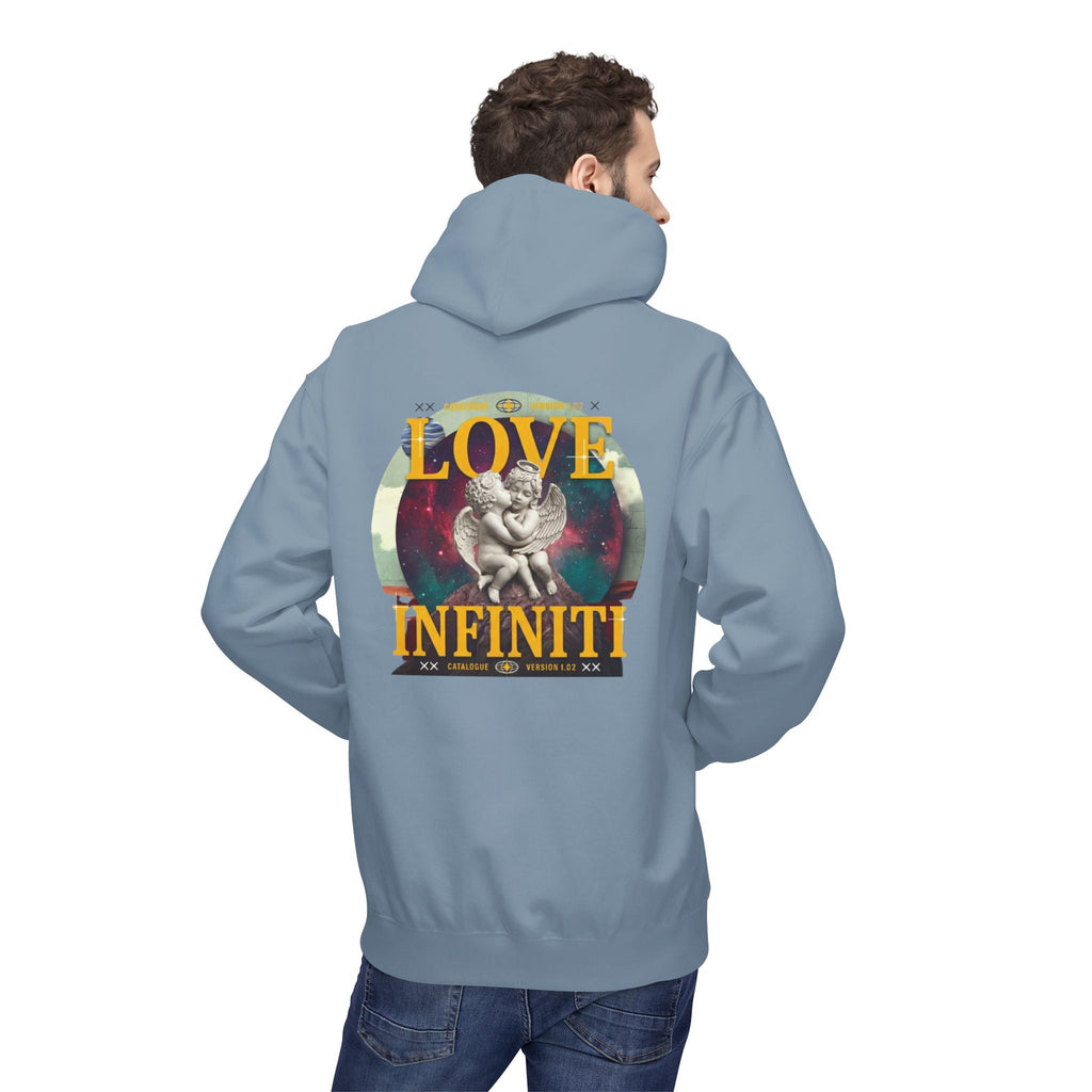 Celestial Love, Infiniti Unisex Couples Hoodie