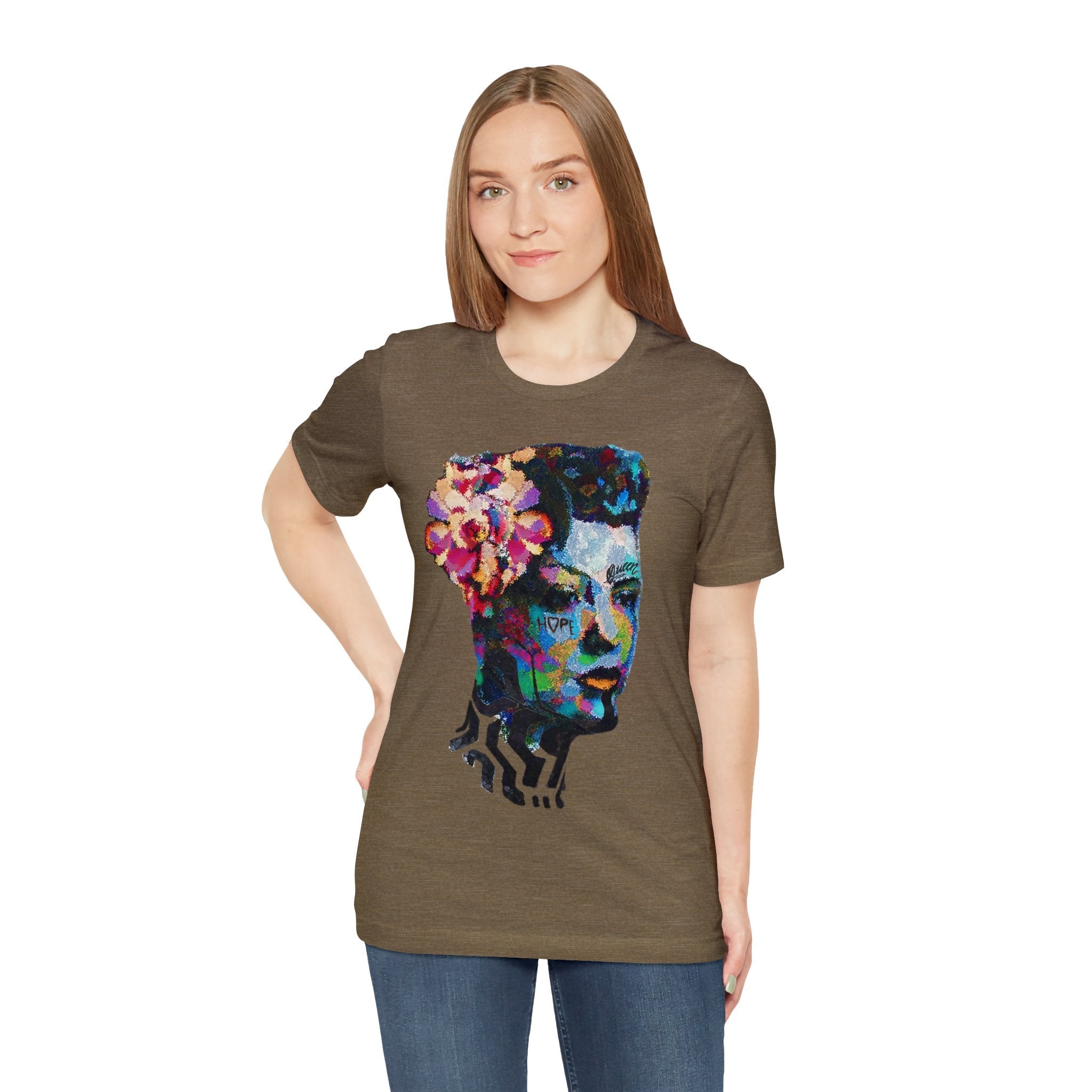 Billie Radical Unisex High End Cotton Short Sleeve Tee HUE+MAN Collective
