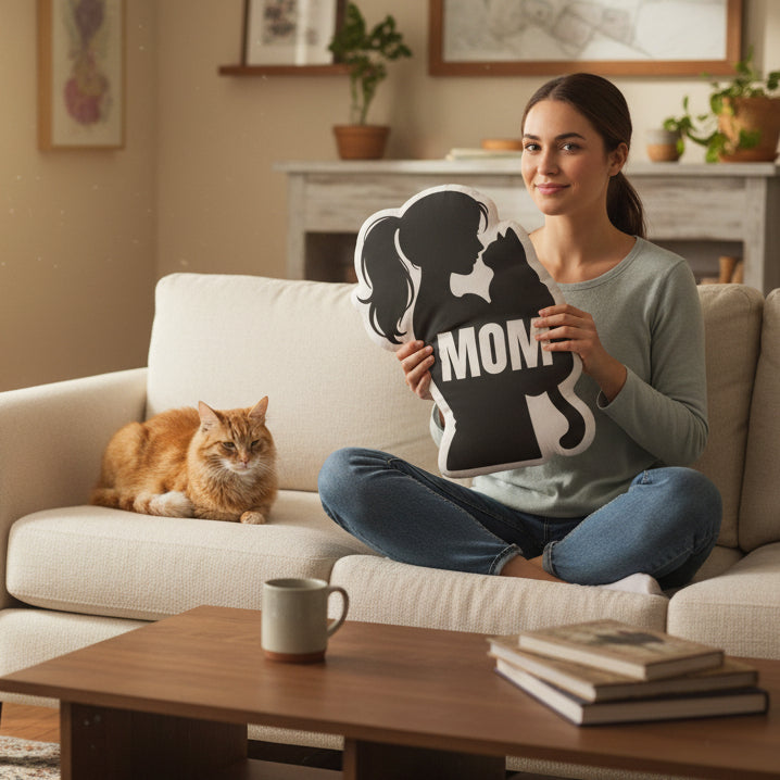 MOM Reflection Pillow — Love Holds Its Shape