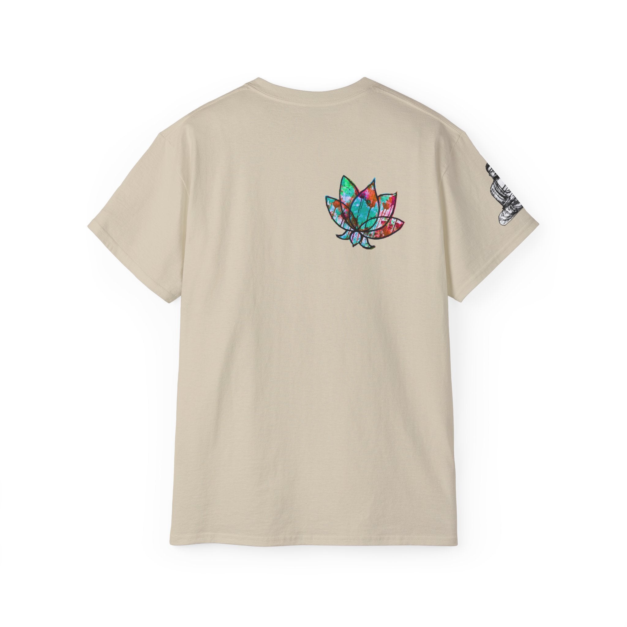 Fine Art Buddha Oil Paint Print Unisex Ultra Cotton Tee