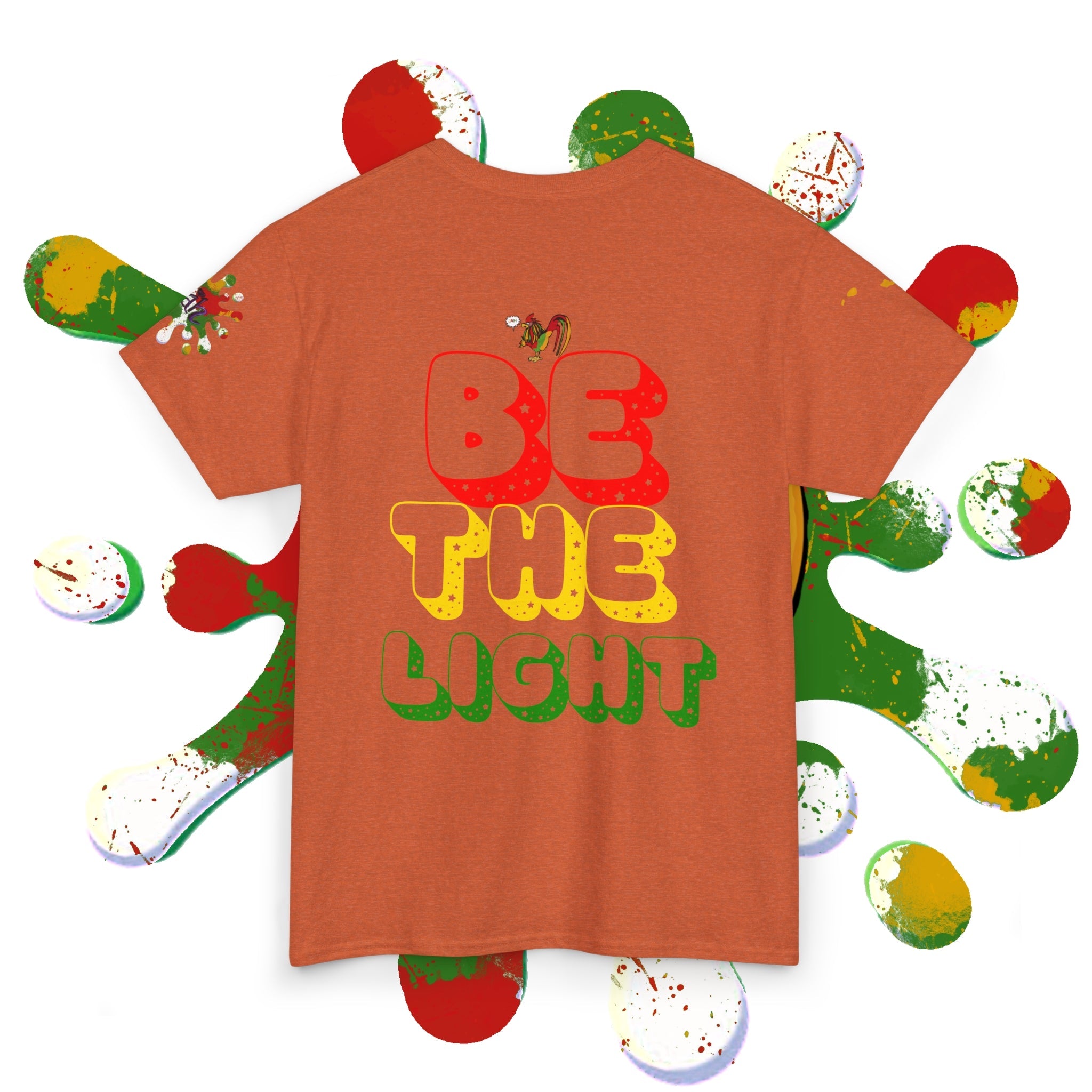 Rasta Rooster Tee - Ancient Maya Edition