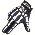 Sports Outdoor Full Finger Skull Riding Gloves For Men