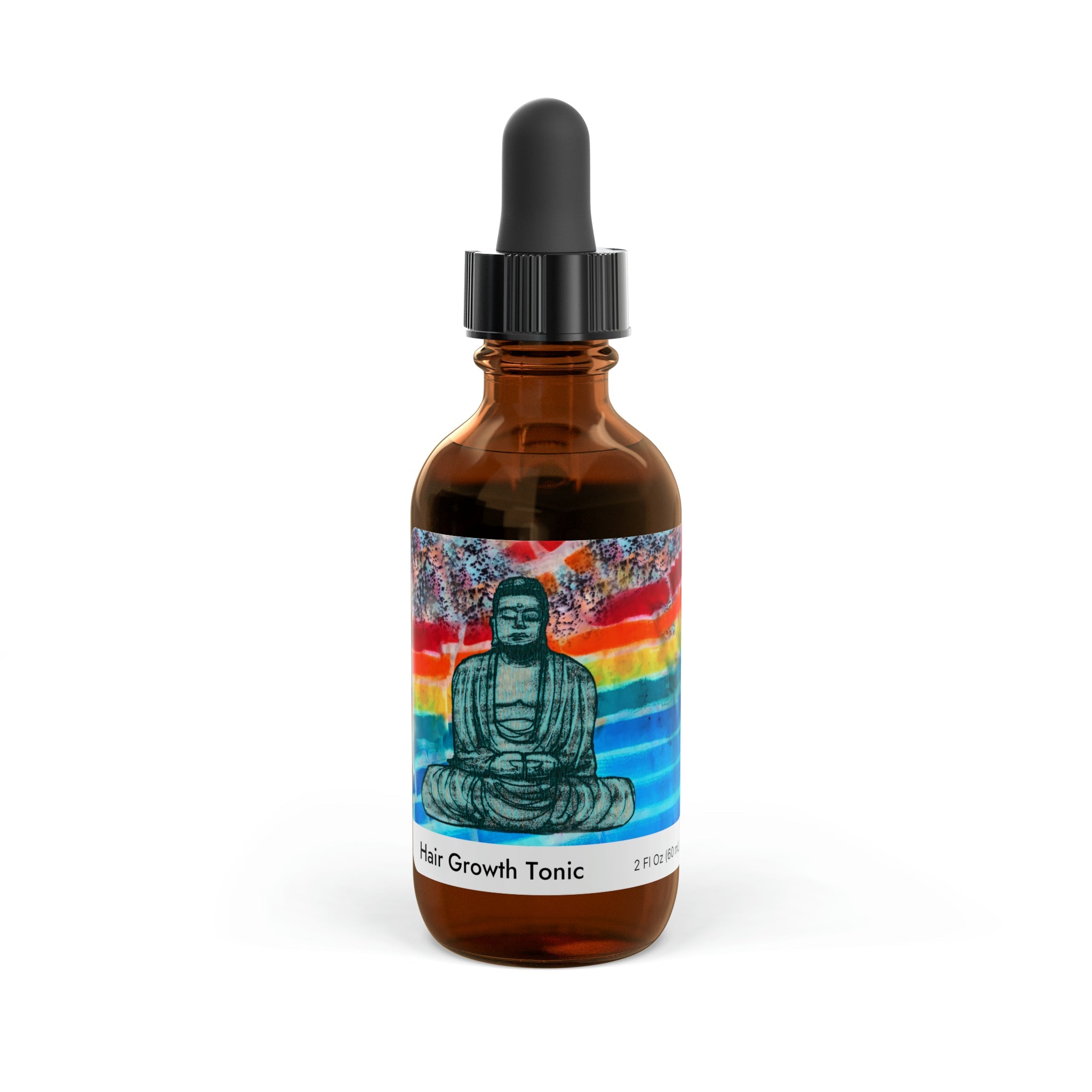 Biotin, Tumeric and Caffeine Hair Growth Tonic, 2oz Buddha
