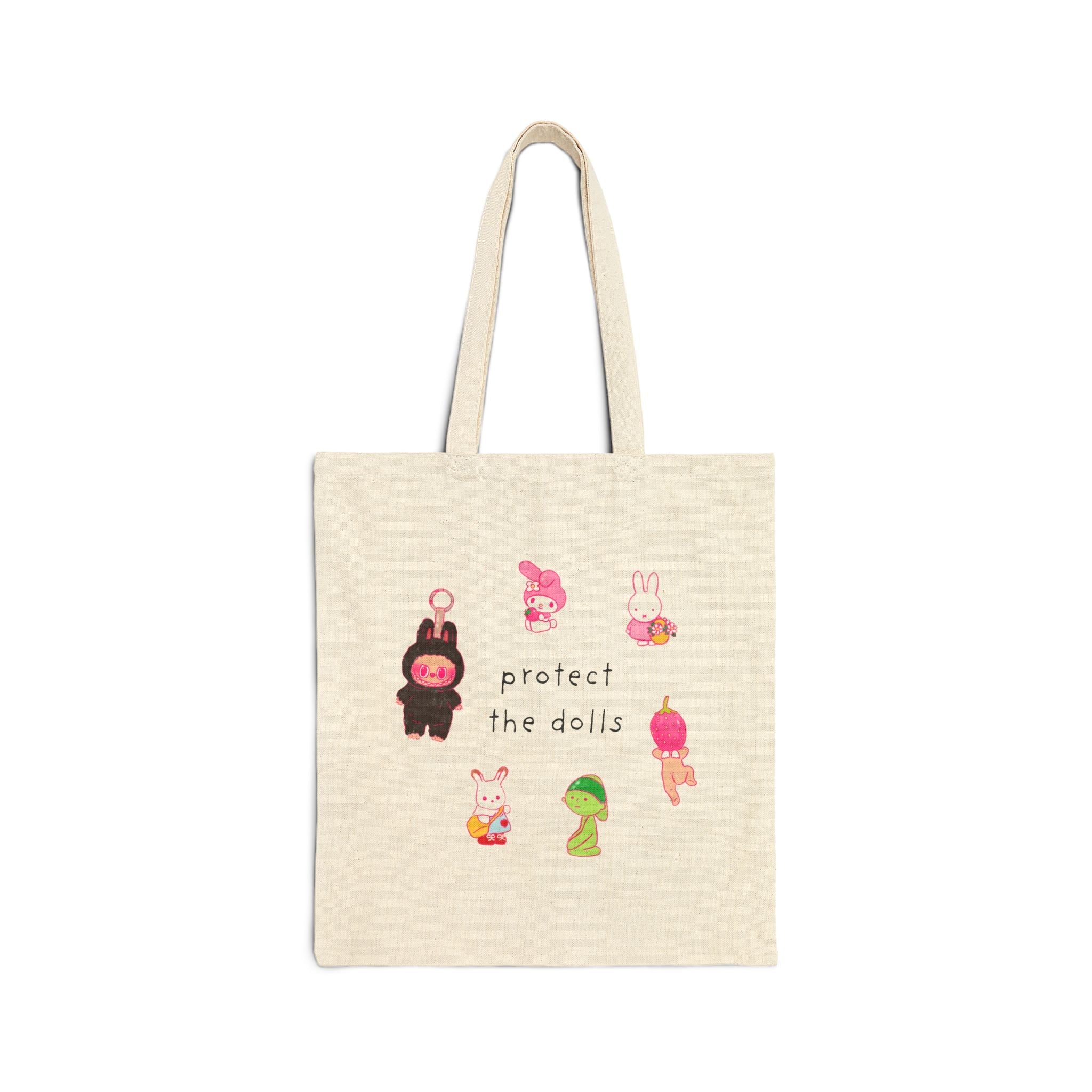 "Protect the Dolls" Trinket Tote Bag