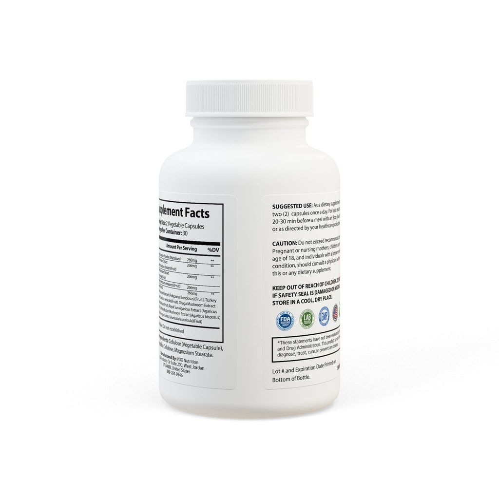 Aziza & Fae Mushroom Blend Supplement (60 Capsules)