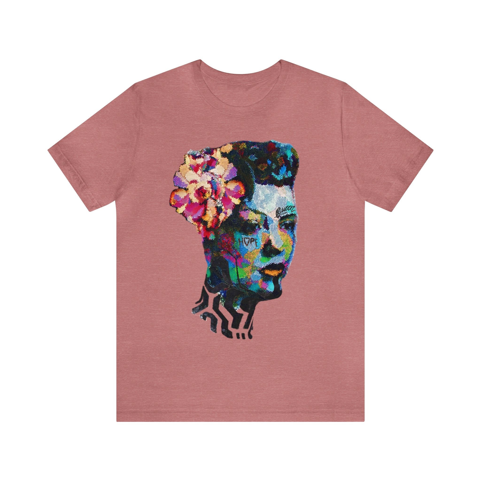 Billie Radical Unisex High End Cotton Short Sleeve Tee HUE+MAN Collective