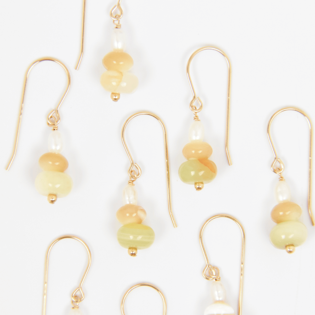 Stacked Rocks Earrings