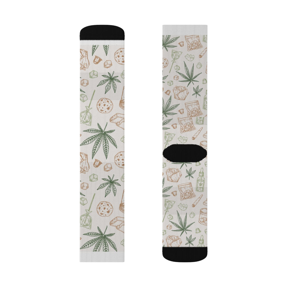 Retro Weed Socks