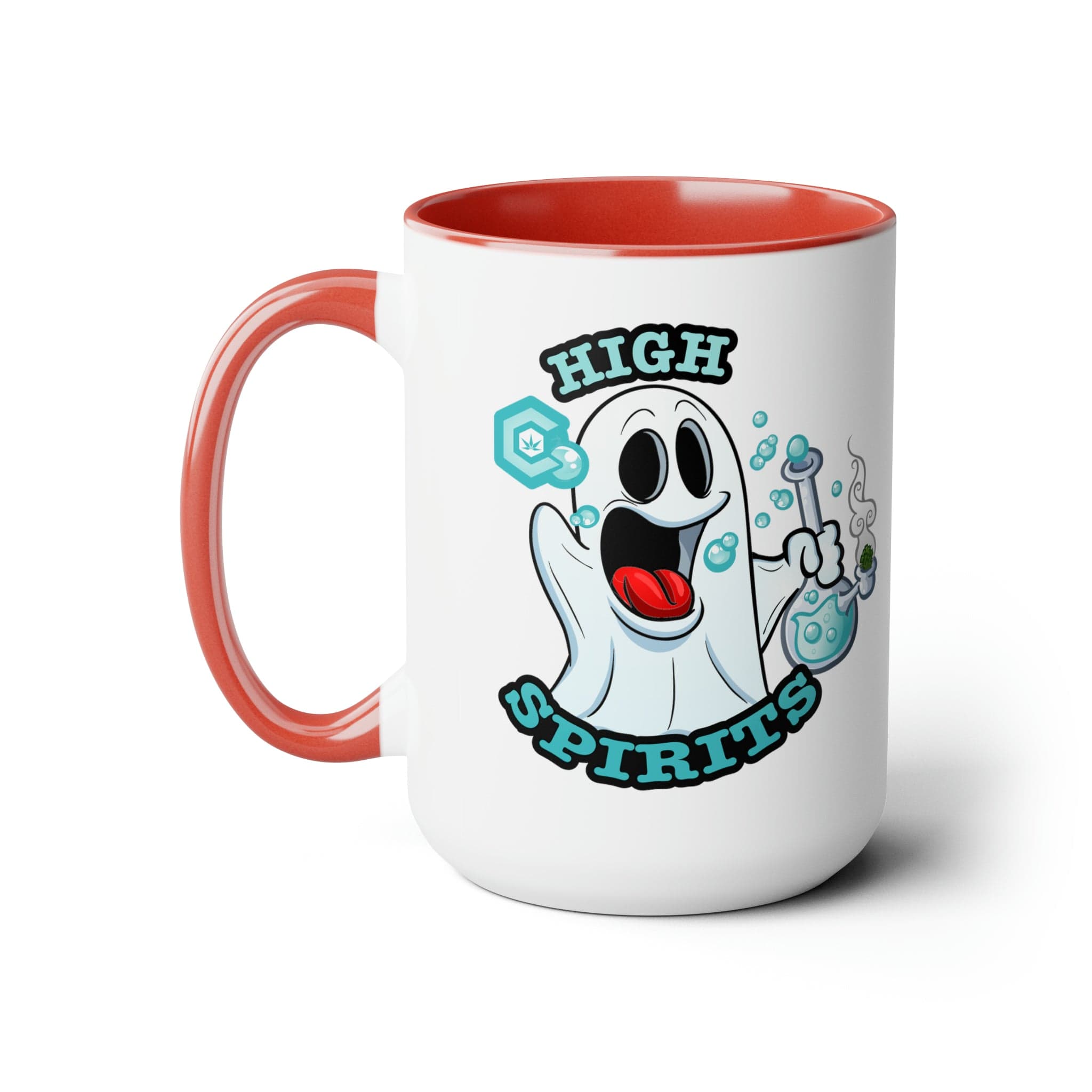 High Spirits Ghost with Bong 15oz Coffee Mug