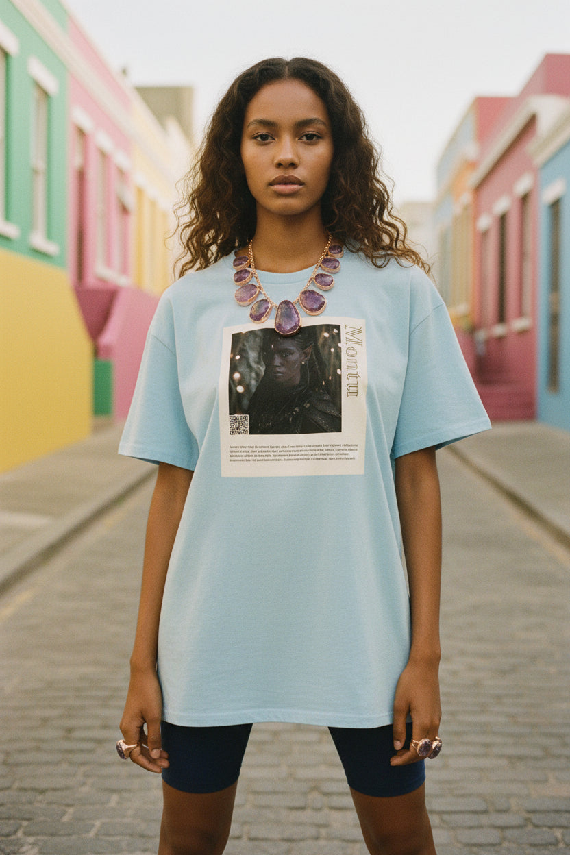 Montu Aziza & Fae Unisex Heavy Cotton Tee