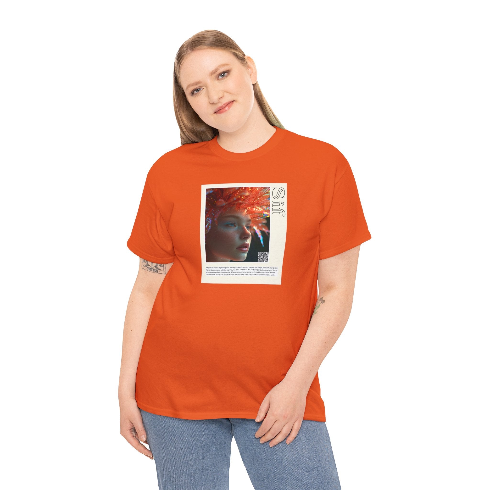 Sif Owuo Aziza & Fae Unisex Heavy Cotton Tee