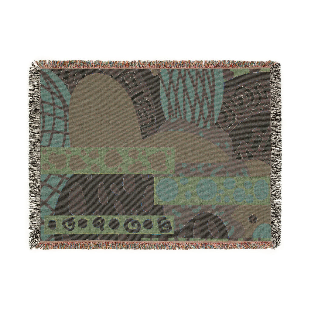 Abeille Creations - Makena Design Woven Blanket