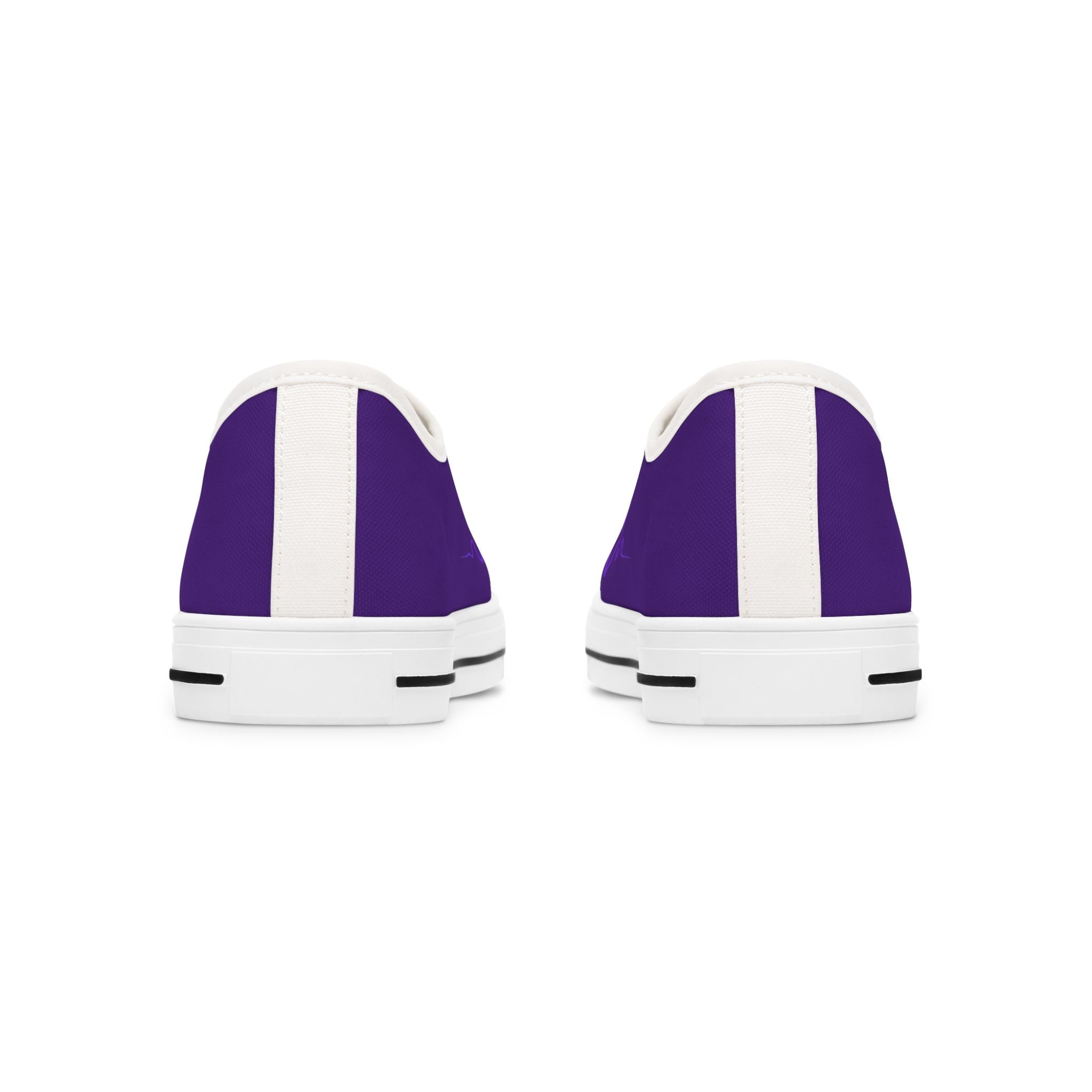 Epilepsy Warrior – Purple Awareness Low Top Sneakers