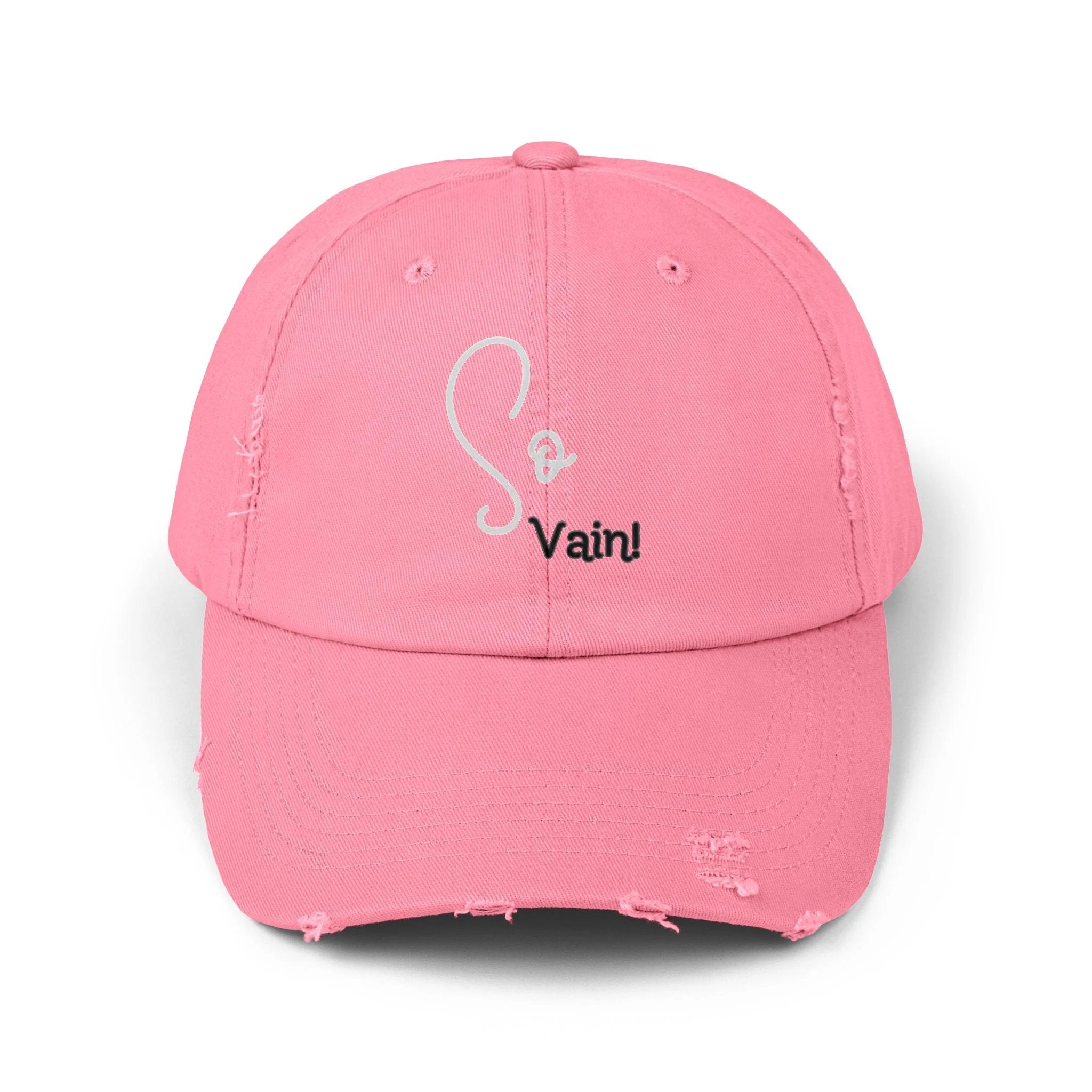 So vain Unisex Distressed Cap