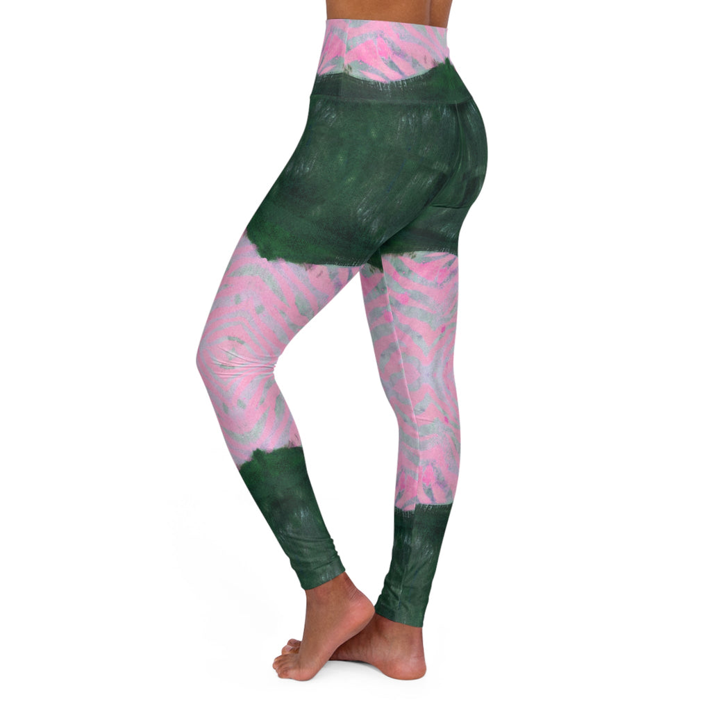 Tiger Bomb High Waisted Leggings