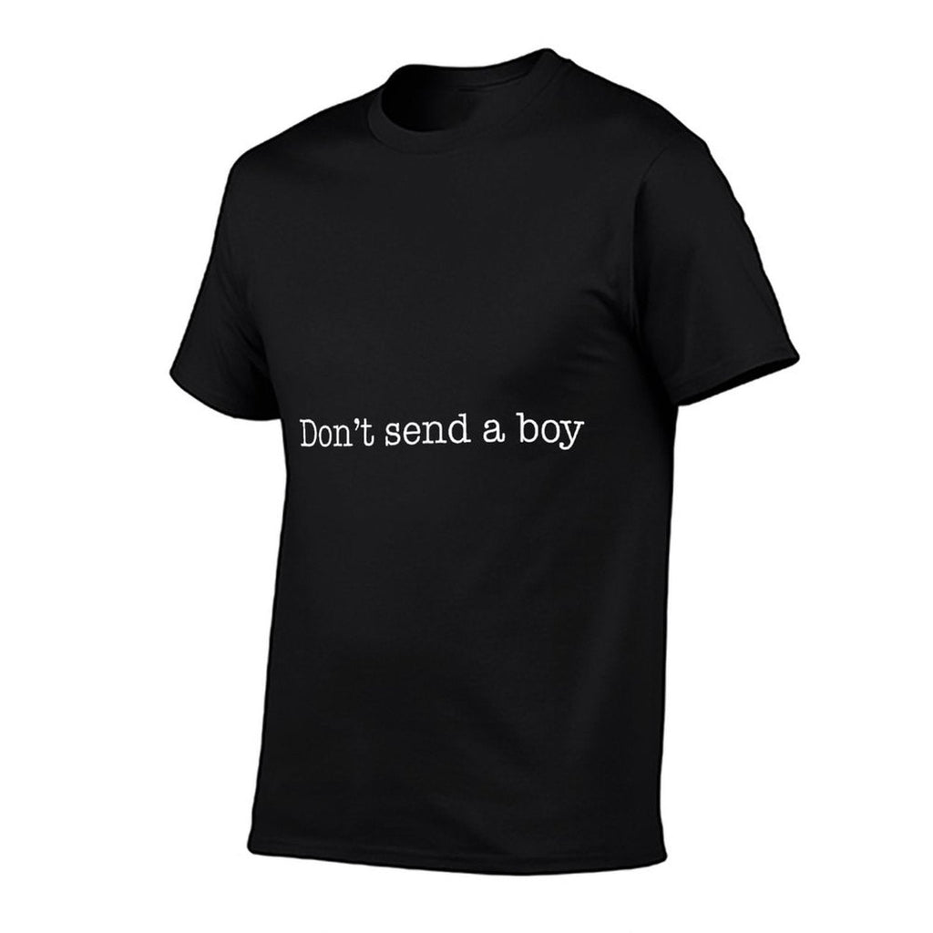 DonT Send A Boy Funny Euchre Card Game  Relaxed-fit T-Shirt