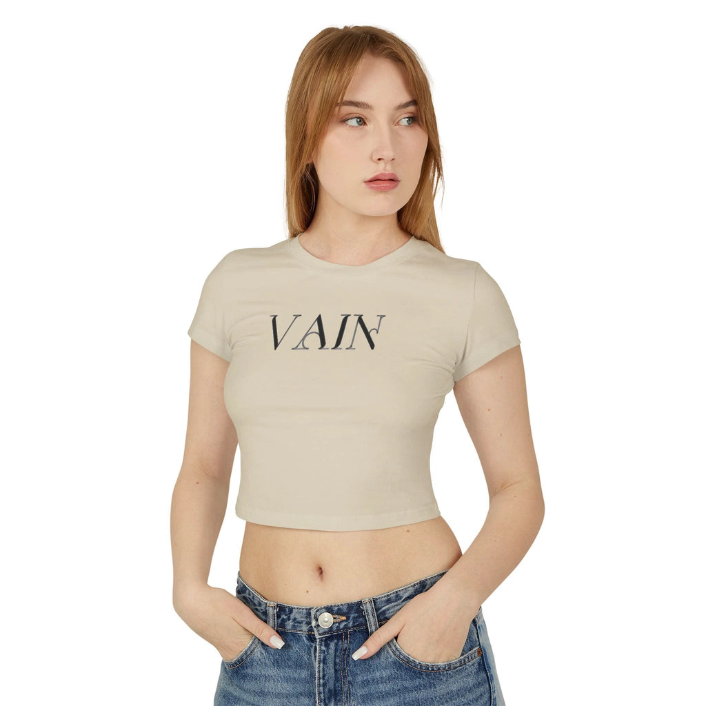 Vain Women's Trendy Crop Top, Stylish Fashion Top, Gift for Her, Summer Outfit, Casual Wear