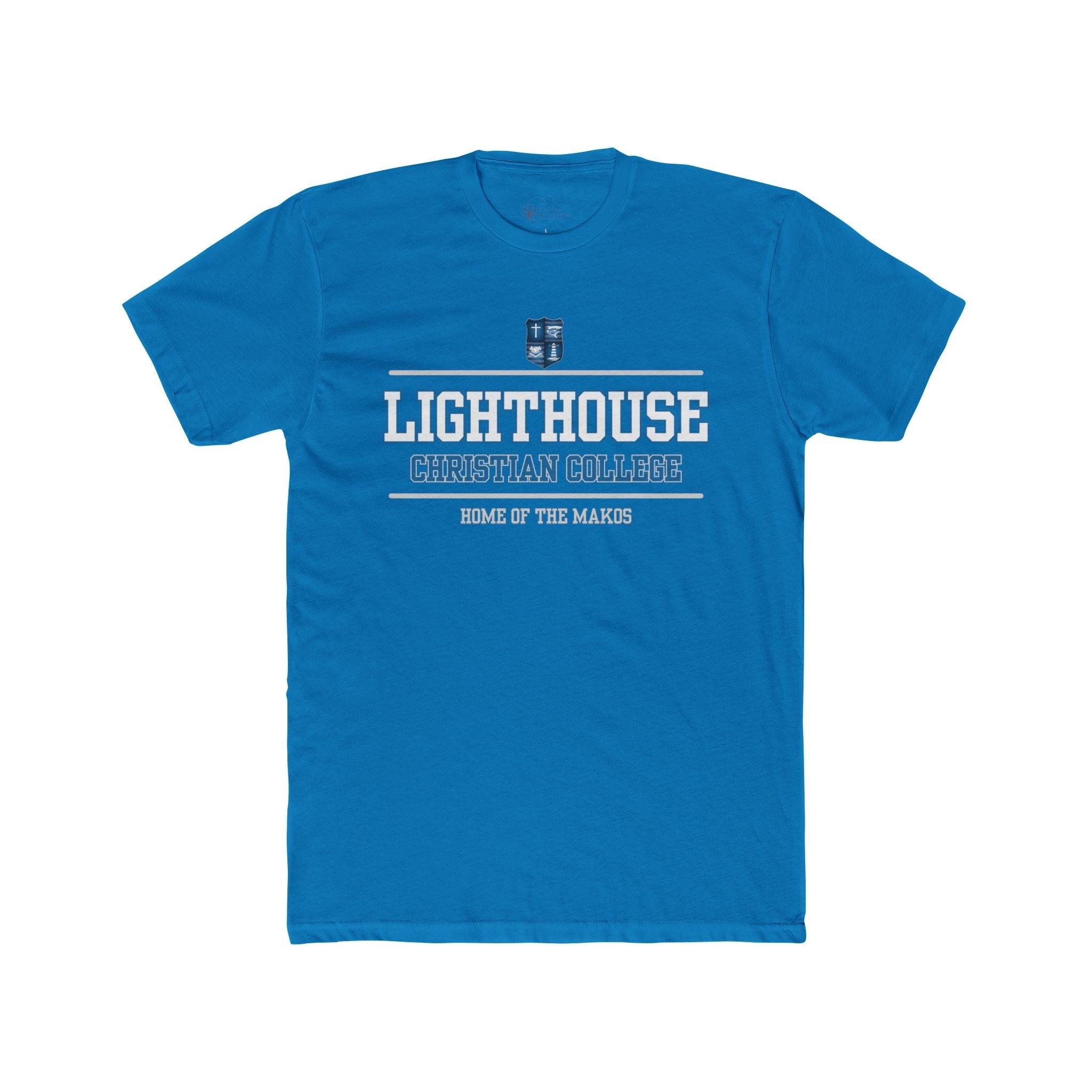 Vintage LCC Makos Unisex Premium Cotton Crew Tee