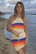 Sunset Sway Ribbed Knit Set