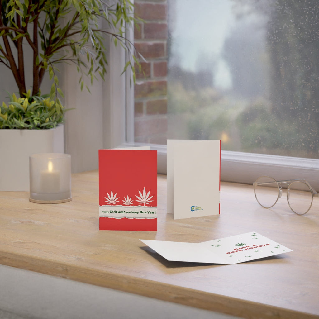 Have a Dope Holiday Merry Christmas Happy New Year Greeting Cards (1, 10, 30, and 50pcs)