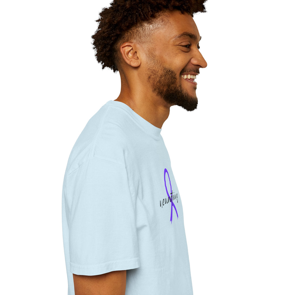 Neurostrong Epilepsy Awareness T-Shirt | Purple Ribbon Tee