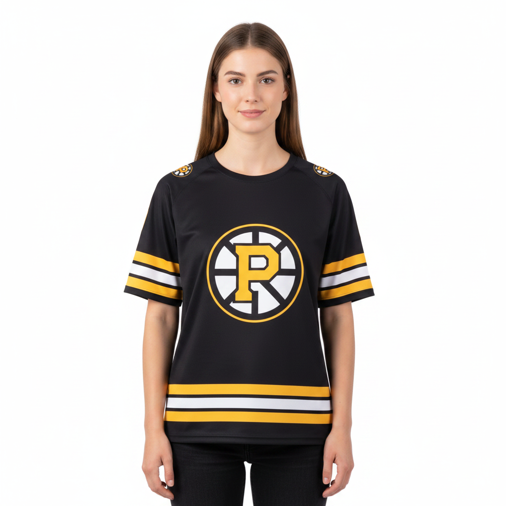 Providence Bruins AHL Licensed Replica Jersey Performance T-Shirt